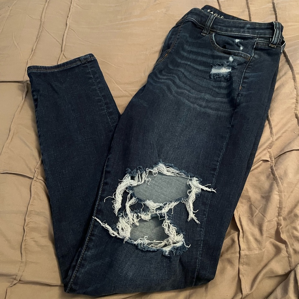 Womens American Eagle jeggings. Next Level Stretch. Size 16 Long.